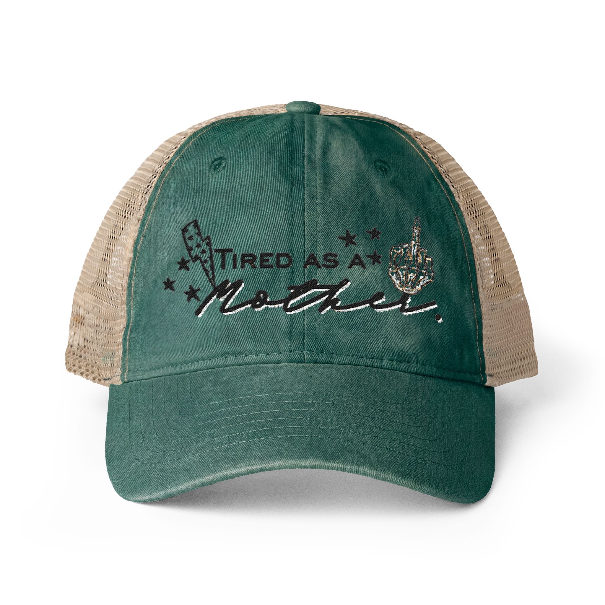 Women's Washed Mesh-Back Cap