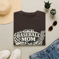 Baseball Mom Era T-Shirt | Retro Checkered Lightning Baseball Mom Tee
