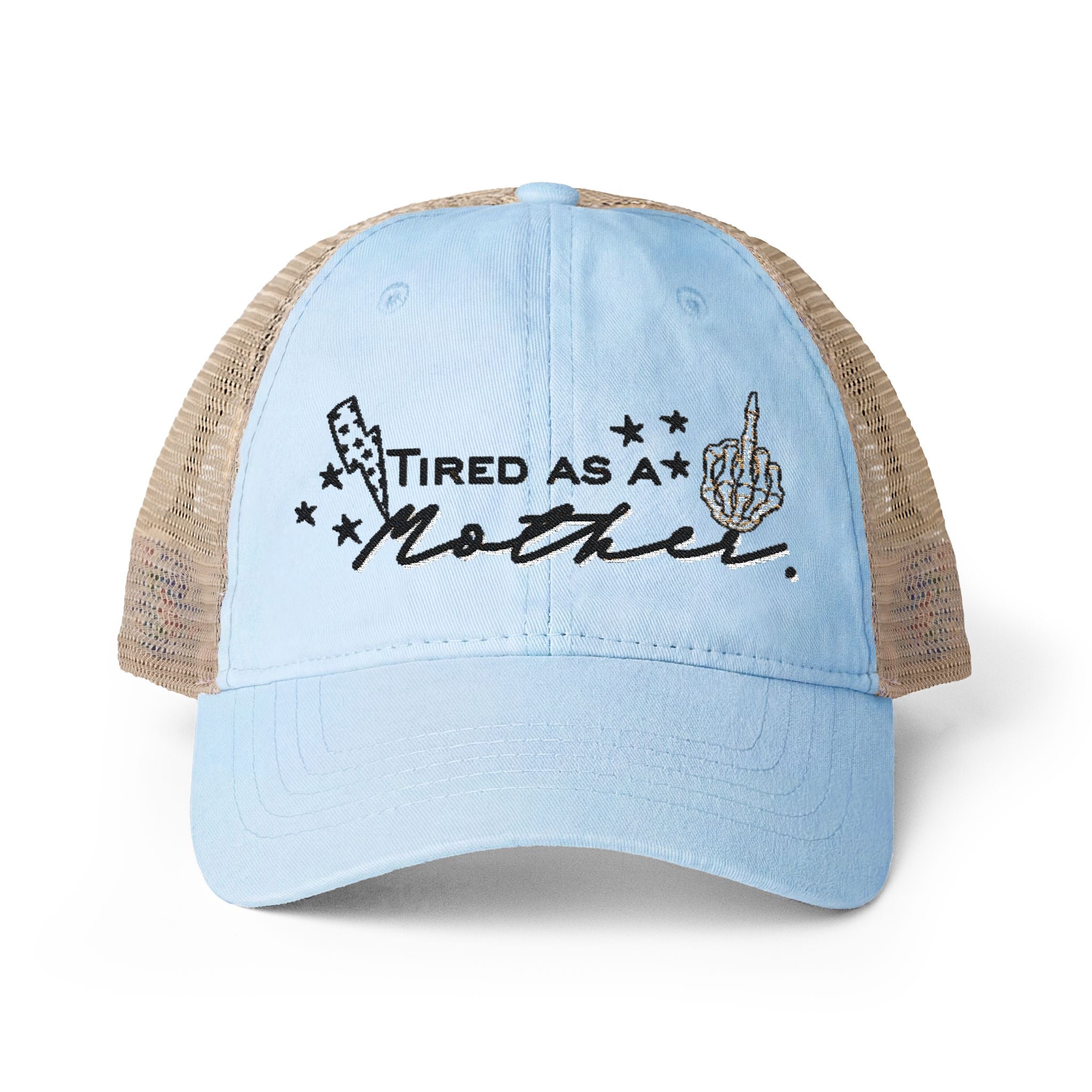 Women's Washed Mesh-Back Cap