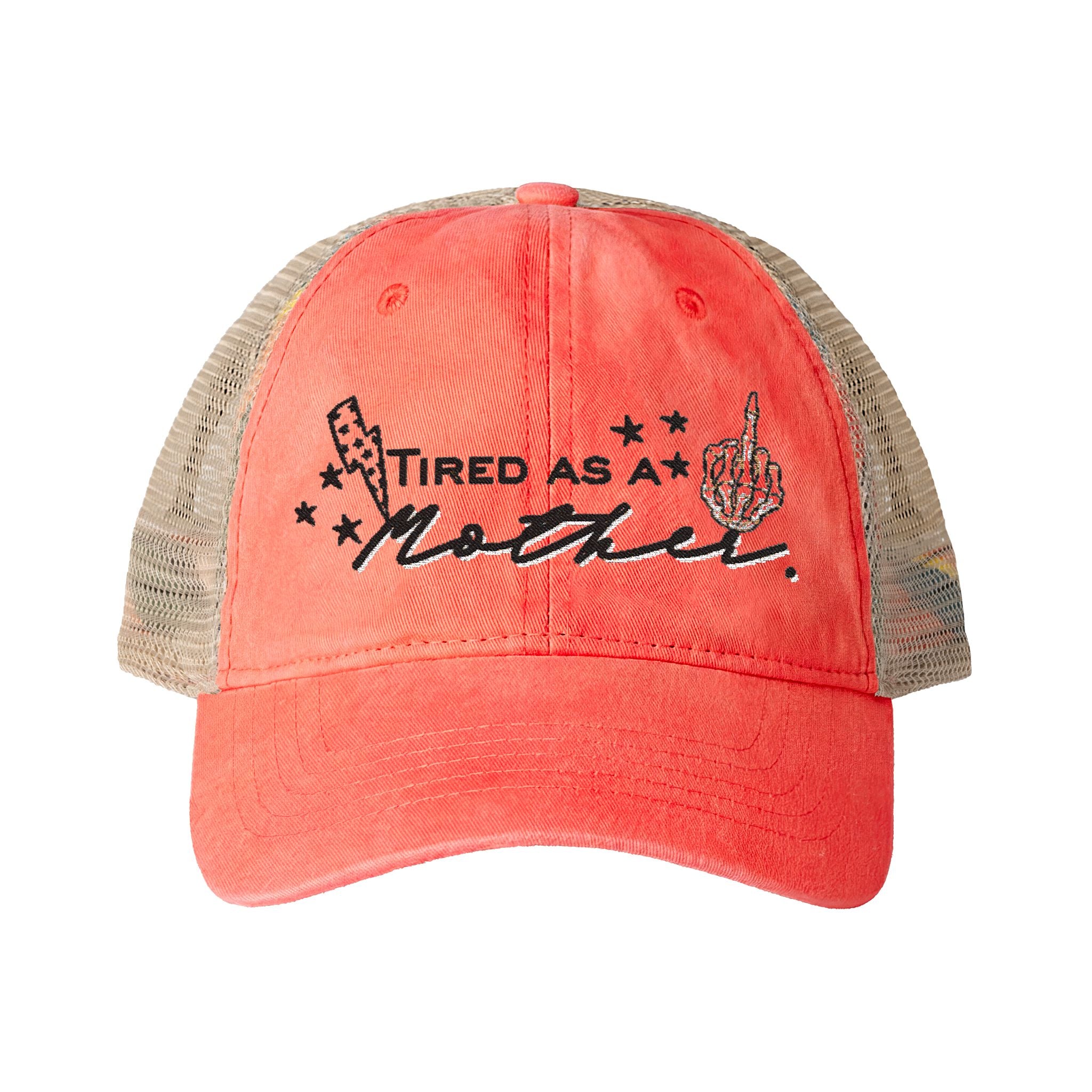 Women's Washed Mesh-Back Cap