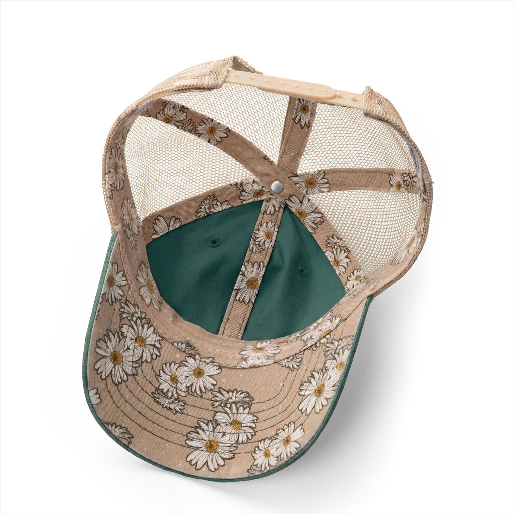 Women's Washed Mesh-Back Cap "Tired as a Mother"