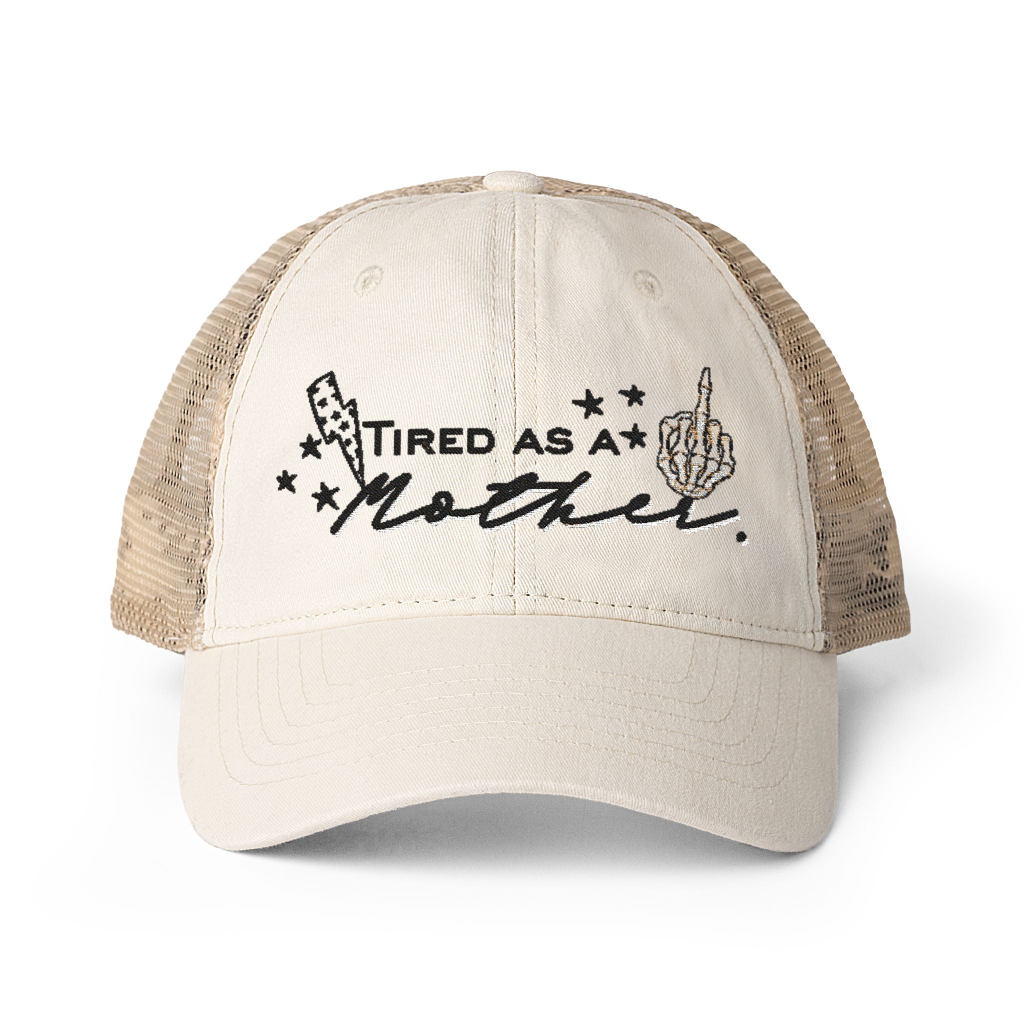 Women's Washed Mesh-Back Cap