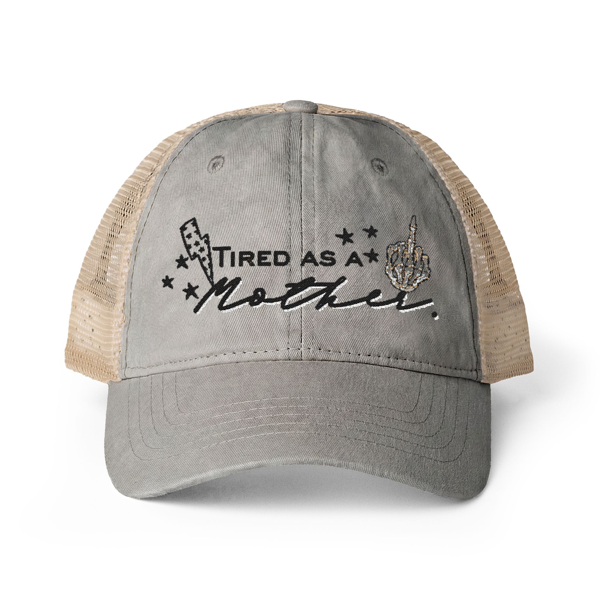 Women's Washed Mesh-Back Cap