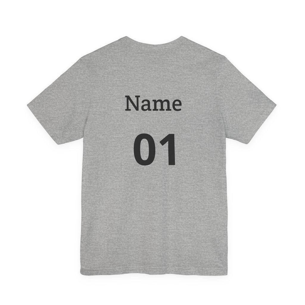 Baseball Mom T‑Shirt — 'Baseball Mom' Graphic Tee with Back Name & Number