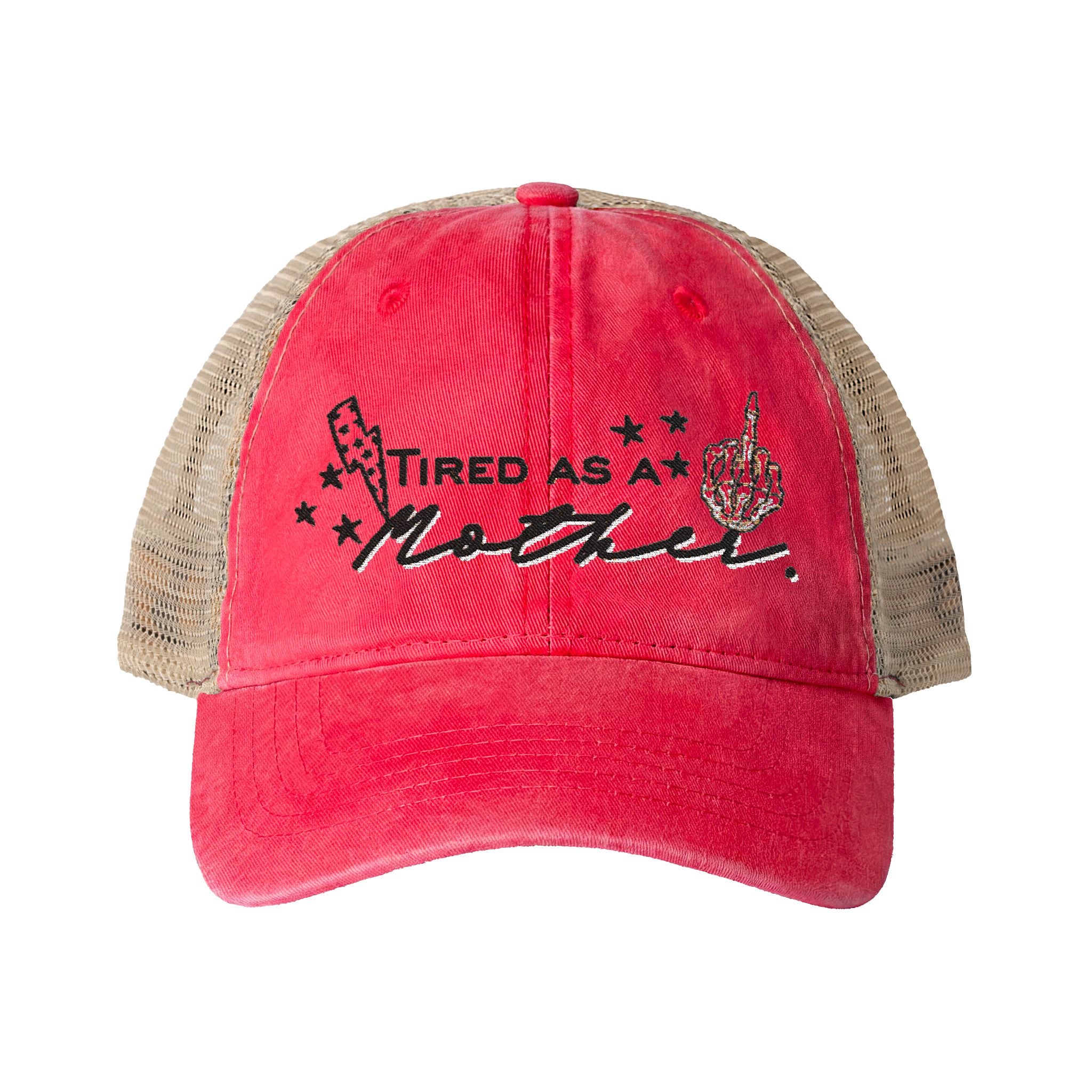 Women's Washed Mesh-Back Cap