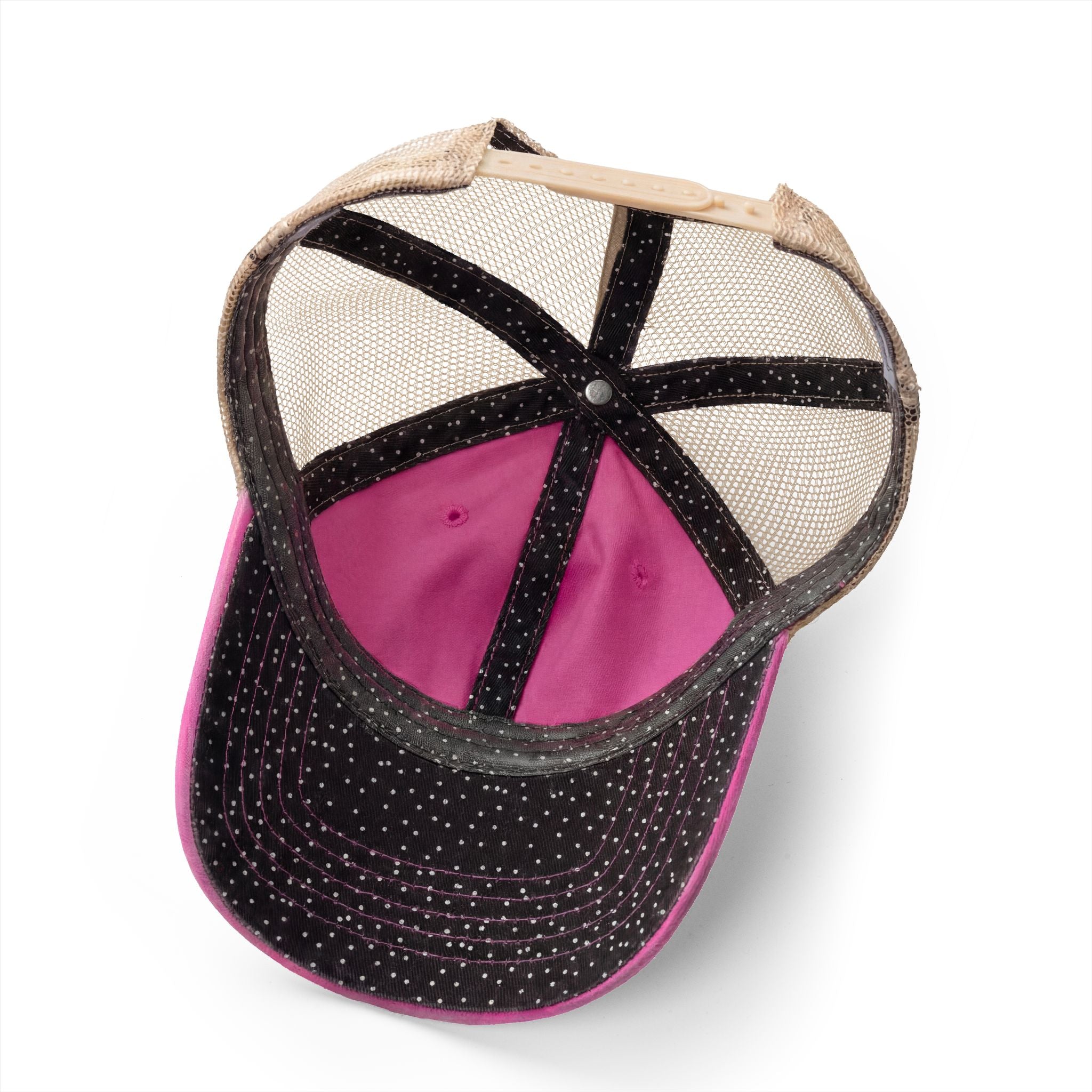 Women's Washed Mesh-Back Cap "Tired as a Mother"