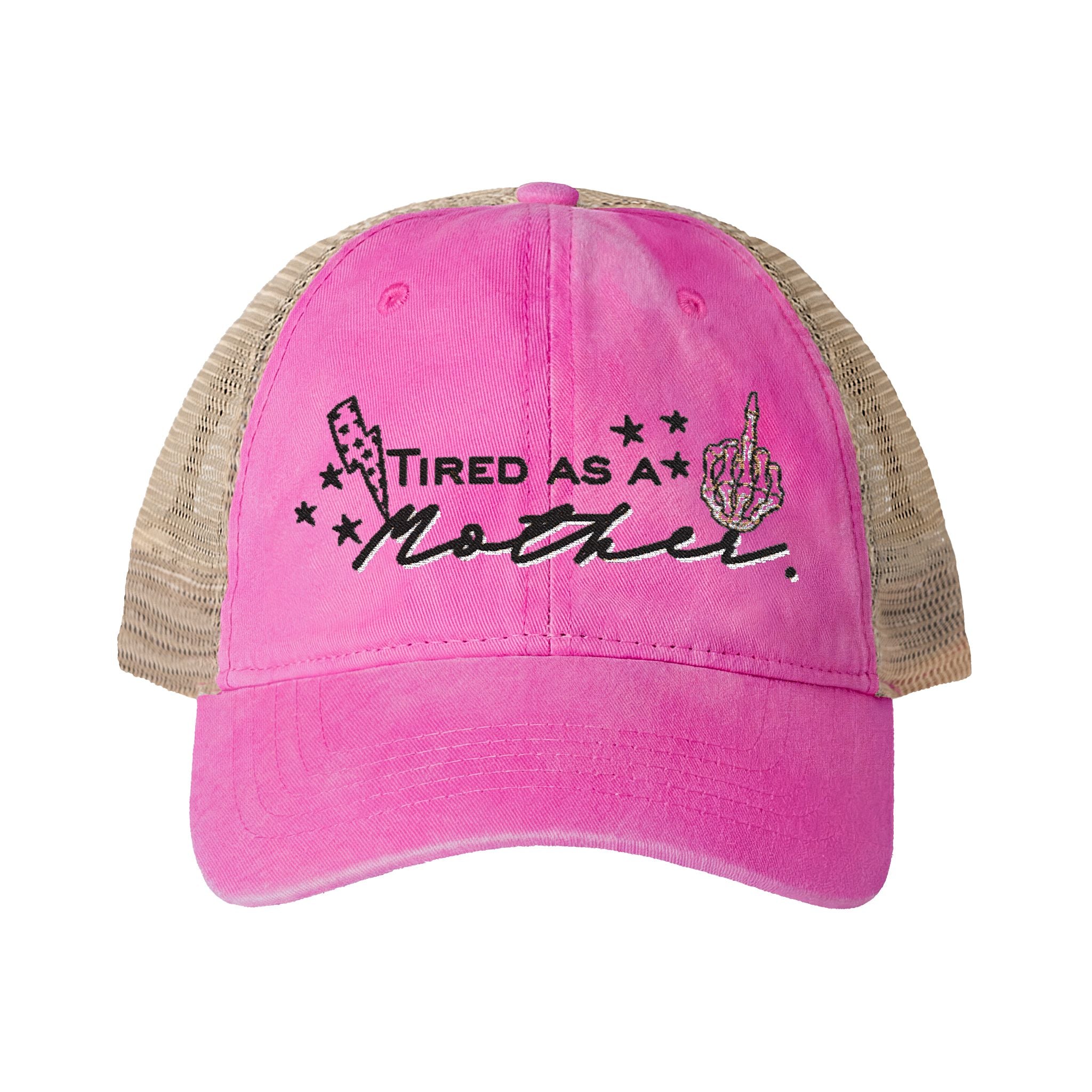 Women's Washed Mesh-Back Cap