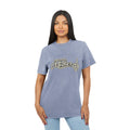 Tired as a Mother Acid-Wash Tee — Vintage Skull Middle Finger Graphic