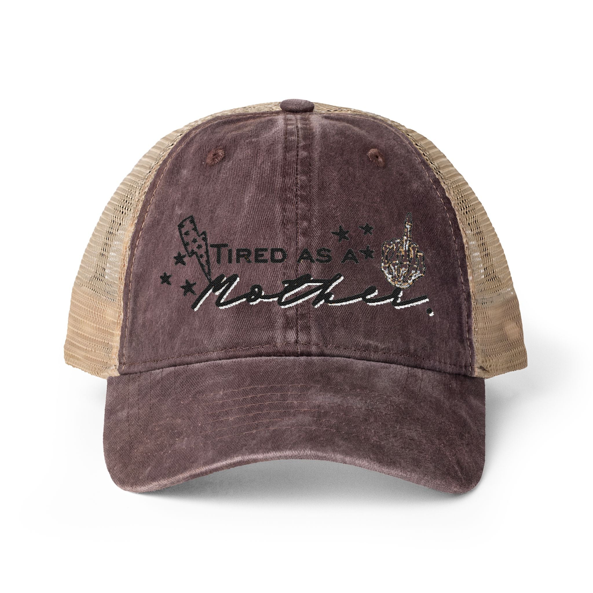 Women's Washed Mesh-Back Cap