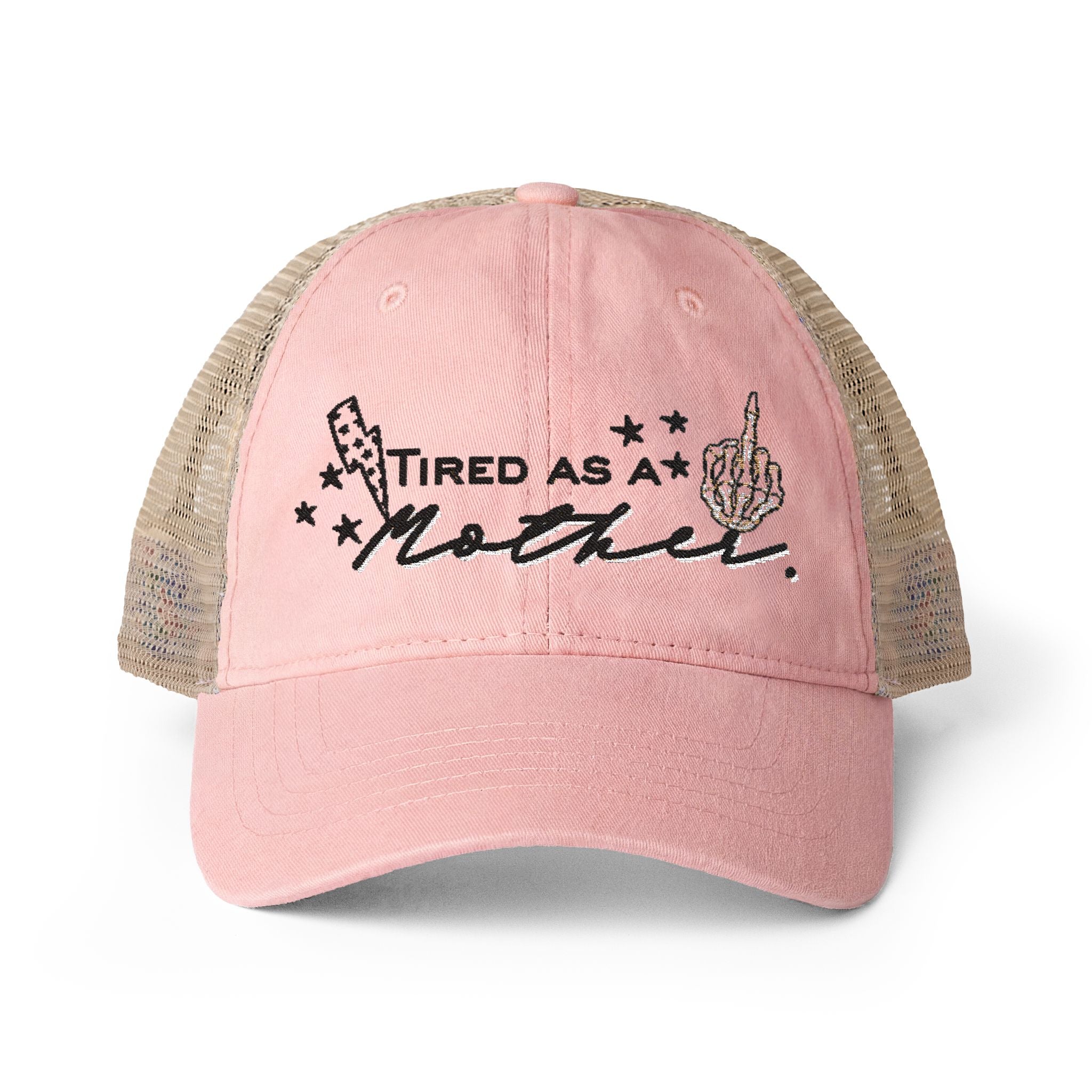 Women's Washed Mesh-Back Cap