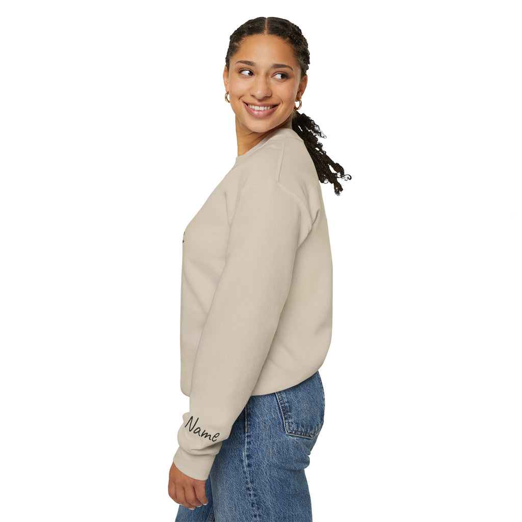 Mama Floral Crewneck Sweatshirt — Cozy Mom Sweatshirt with Floral Wreath