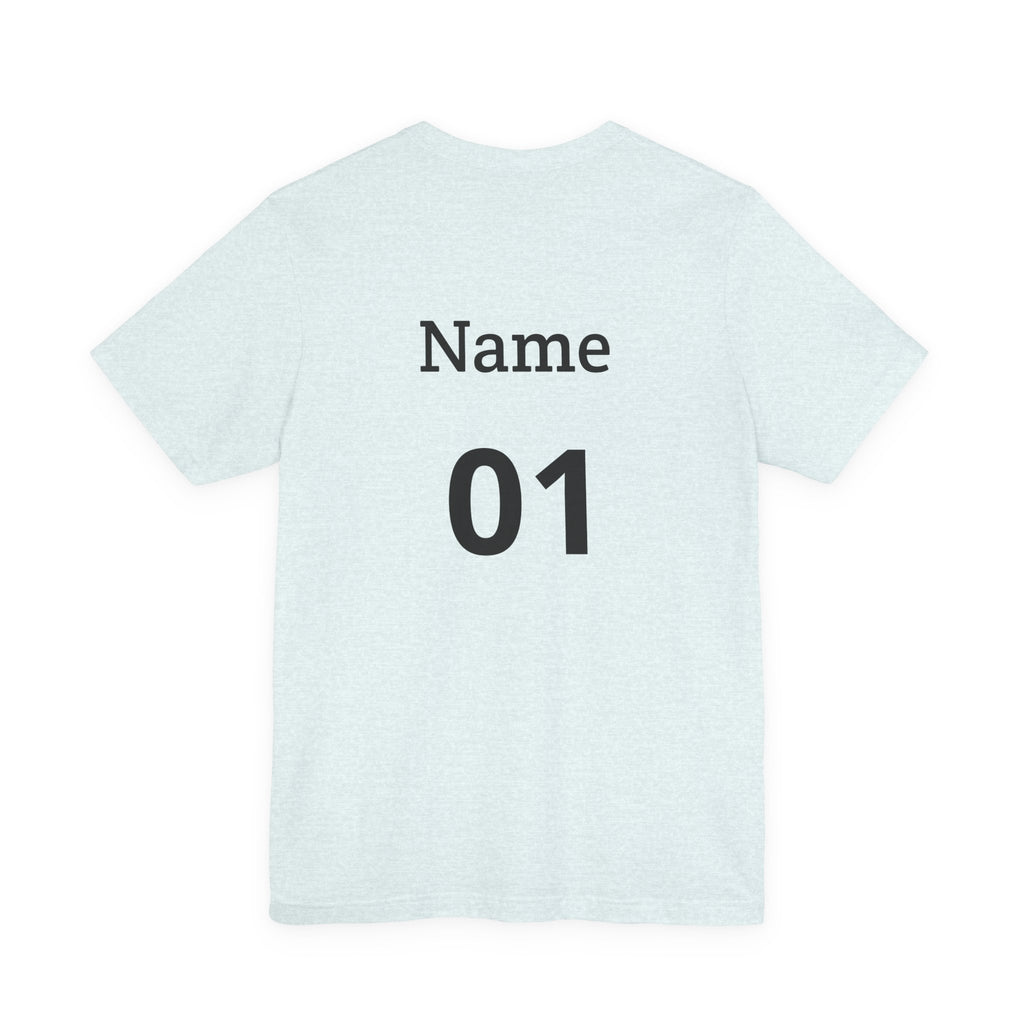 Baseball Mom T‑Shirt — 'Baseball Mom' Graphic Tee with Back Name & Number